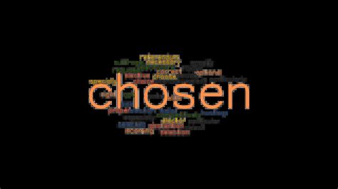 CHOSEN: Synonyms and Related Words. What is Another Word for CHOSEN? - GrammarTOP.com