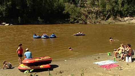 River tubing taxing patience in Entwistle - Edmonton - CBC News