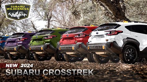 2024 Subaru Crosstrek Wilderness - All Colors for Most Capable New Crosstrek - YouTube