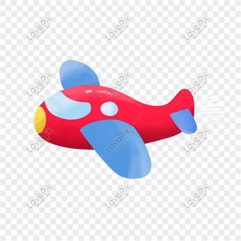 Avión Rojo De Dibujos Animados PNG Imágenes Gratis - Lovepik