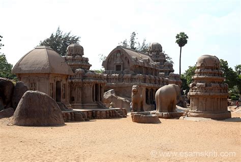 5 Rathas Mahabalipuram