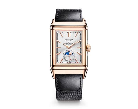 Jaeger-LeCoultre Reverso Tribute 29.9 mm Watch in Silver & Grey Dial