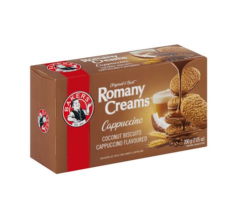 Bakers Romany Creams Biscuits Cappuccino (12 x 200g) | Makro