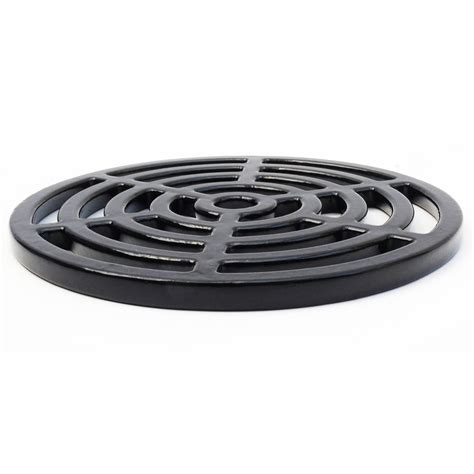 Round 7.5" 190mm Cast Metal Drain Cover Gully Grid Modern Design – JonesandGrey