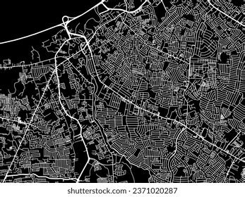 Vector City Map Las Pinas Philippines Stock Vector (Royalty Free) 2371020287 | Shutterstock