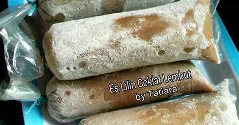 Resep ES LILIN Coklat Lembut oleh Tatiara - Cookpad