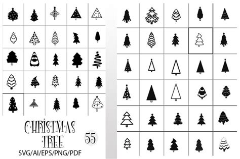 Christmas Tree, SVG Bundle , Christmas, Tree, ornament By ...