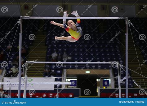 Artistic Gymnastics - Uneven Bars Editorial Stock Image - Image of stability, bars: 230982049