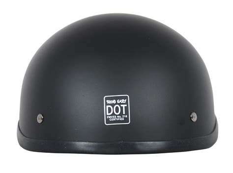 Americas smallest thinnest Dot-Certified SOA Style Motorcycle Half Helmet | RideEazy