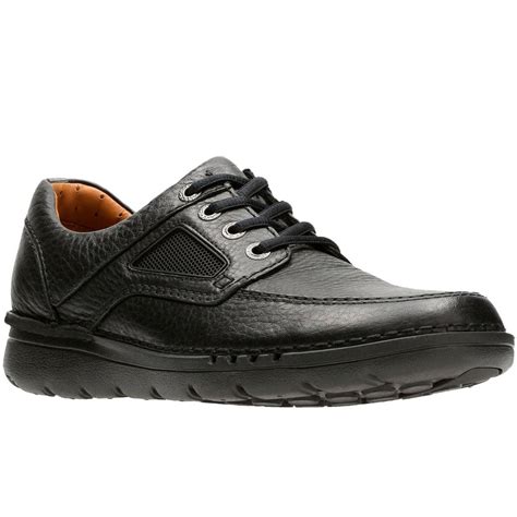 Clarks Unnature Time Mens Casual Shoes in Black for Men | Lyst UK