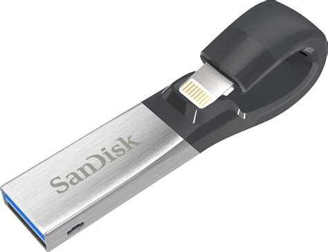 Questions and Answers: SanDisk iXpand 64GB USB 3.0/Lightning Flash Drive Black / Silver SDIX30C ...