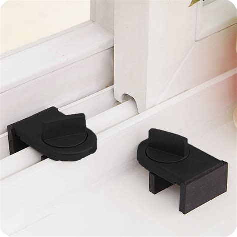 Adjustable Sliding Sash Window Cabinet Door Locks Baby Safety Stopper Lock Home Move Window Door ...