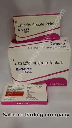 Estradiol Valerate Tablets, 10*1*28, Dose: 50MG at Rs 256/box in Nagpur