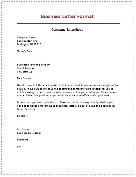 60+ Samples of Business Letter [Free Templates]