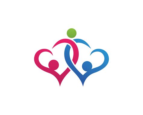 Adoption baby and community care Logo template vector icon 579742 ...