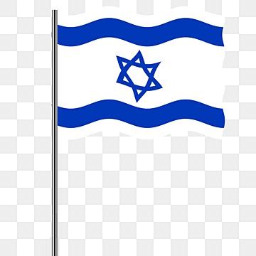 Israel Flag Pole PNG Transparent Images Free Download | Vector Files ...