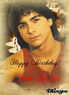 Happy Birthday John Stamos by Rebecca/Bling Picture #130289283 | Blingee.com