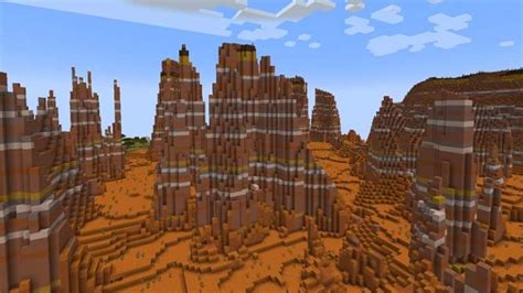 Eroded Badlands Biome In Minecraft - Weather, Mobs, Loot & More