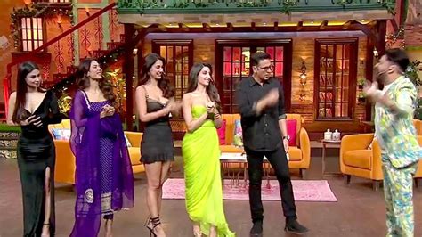 Akshay Kumar, Nora Fatehi, Mouni Roy & Sonam Bajwa on The Kapil Sharma Show | Promo - Bollywood ...