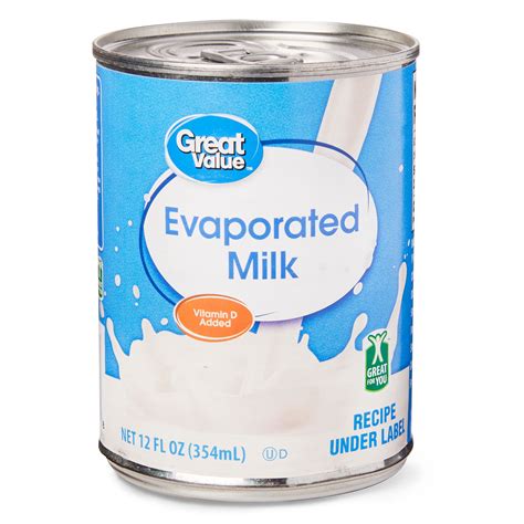 Great Value Evaporated Milk, 12 Fl Oz - Walmart.com