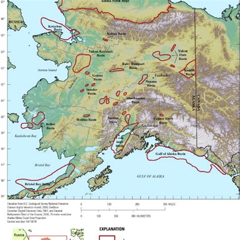 Generalized stratigraphic column of geologic units of the Alaska North ...