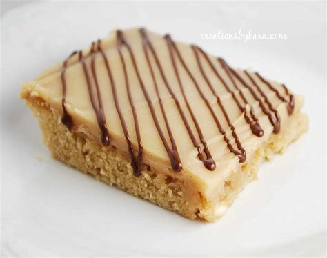 peanut butter sheet cake 003 - Creations by Kara