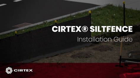 How to build a Silt Fence - Installation Guide - YouTube