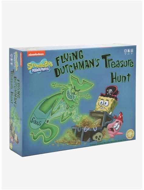 SpongeBob SquarePants Flying Dutchman's Treasure Hunt Game Hot Topic ...