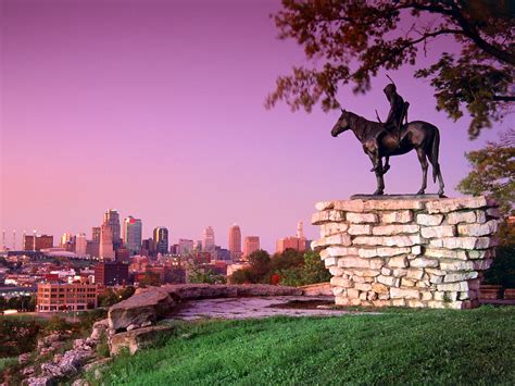 Scout Sculpture, Kansas City, Missouri Stock Photos | Architecture ...