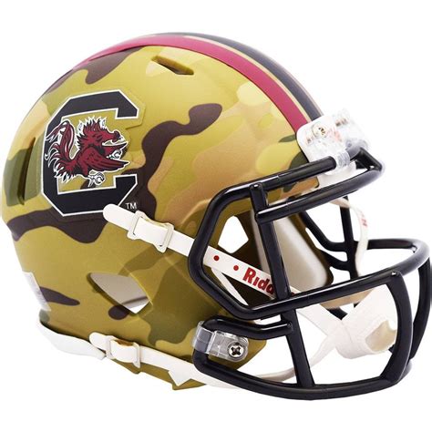 South Carolina Gamecocks 2020 Camo Riddell Mini Speed Helmet