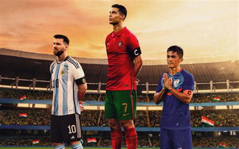 'Retiring As A Legend': FIFA Pay Tribute To Chhetri With Messi, Ronaldo Comparison On Cricketnmore