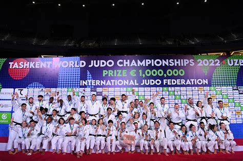 Japan cap off dominant World Judo Championships with mixed team gold