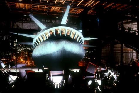 Statue of Liberty head set behind the scenes on #Ghostbusters (1989 ...