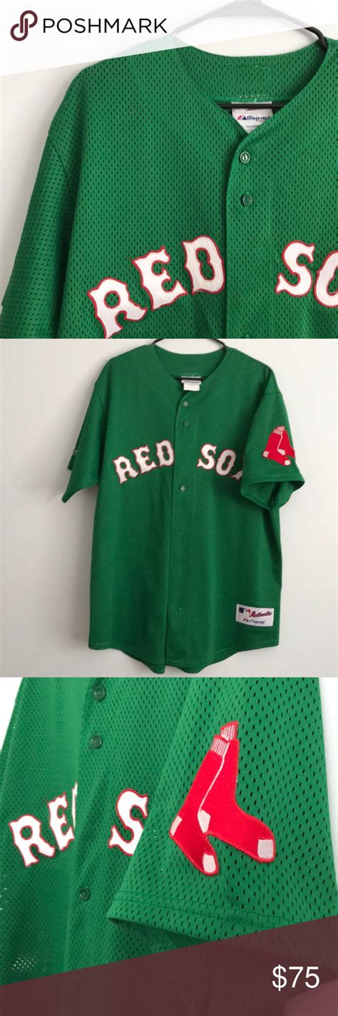 Understand and buy > green red sox jersey > disponibile