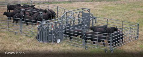 Rawhide Portable Corral - Wheel Corral - Self Contained One Person ...