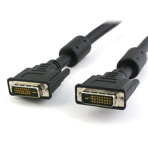 DVI-D/DVI-D M/M 6FT Dual Link Digital LCD Monitor Cable (24 + 1 Pins ...