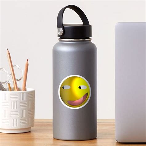 "Yeah Right Emoji" Sticker by TheALCH | Redbubble