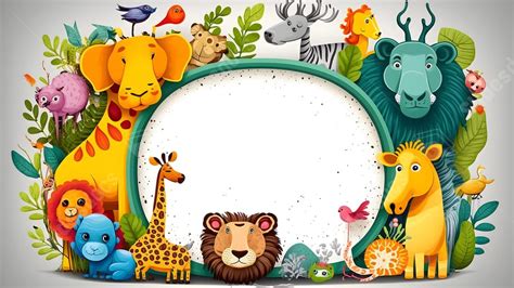 Cute With Small Animals And Childrens Illustrations Powerpoint ...