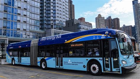 MTA Deploys first all-electric articulated bus fleet to 14th Street ...