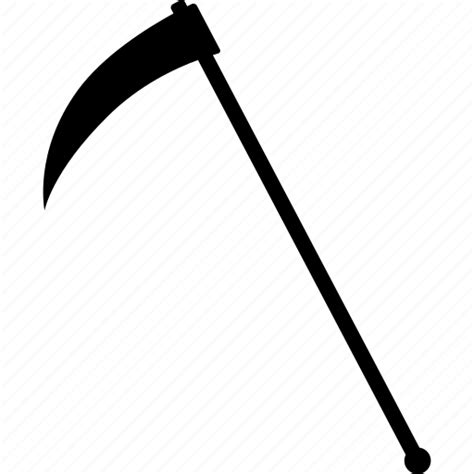 Grim, reaper, reaping, scythe, sickle, weapon icon - Download on Iconfinder