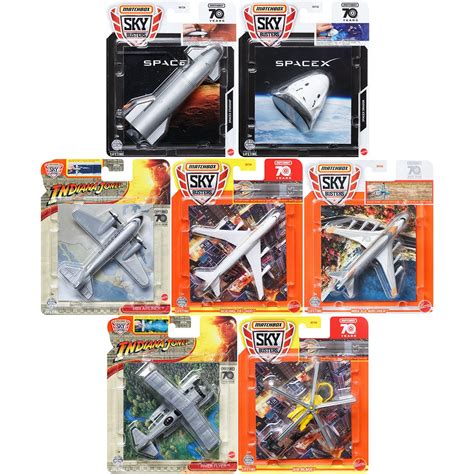 Matchbox Sky Busters 2023 Mix 4 Vehicles (J) – Hot Match Collectables