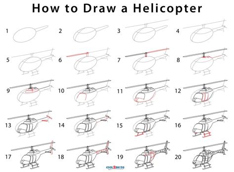 How to Draw a Helicopter (Step by Step Pictures)