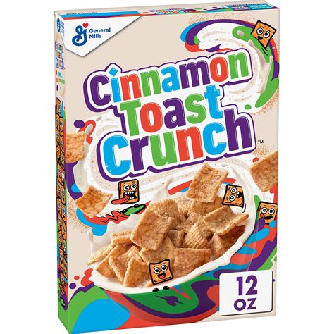 Cinnamon Toast Crunch, Breakfast Cereal, Cinnamon Sugar Squares, 12 oz- Buy Online in Kuwait at ...