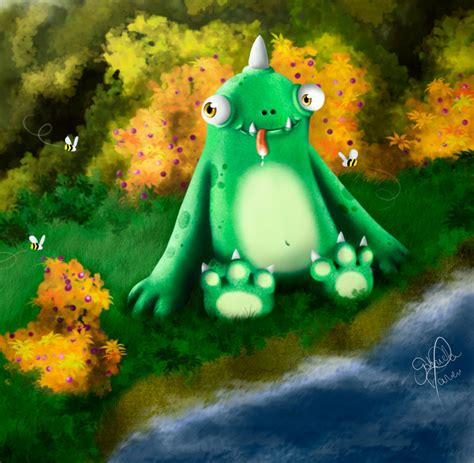 my little monster by gabiFaveri on DeviantArt