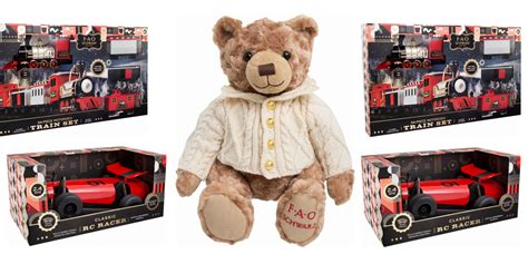 Best Buy 1-Day FAO Schwarz Toy Sale from $10: bear plush, train set, RC ...