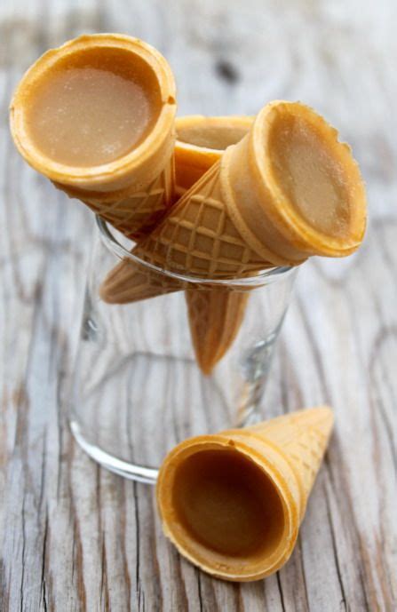 maple syrup cones? game changer | Sugar cones, Cone dessert, Mini ice ...