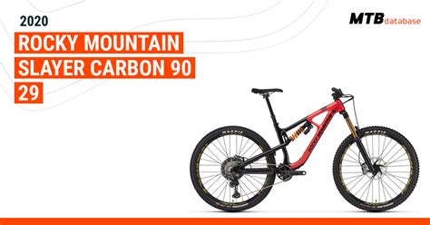 2020 Rocky Mountain Slayer Carbon 90 29 - Specs, Reviews, Images ...