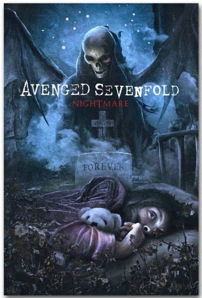 Avenged Sevenfold Poster A7X Promo 11 x 17 inches Nightmare – ConcertPoster.Org