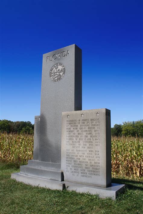 Monument of the Day: Florida - Gettysburg Journal | Gettysburg ...