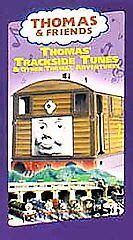 Thomas Friends - Trackside Tunes (VHS, 2001, Includes a Toby Toy Train) for sale online | eBay